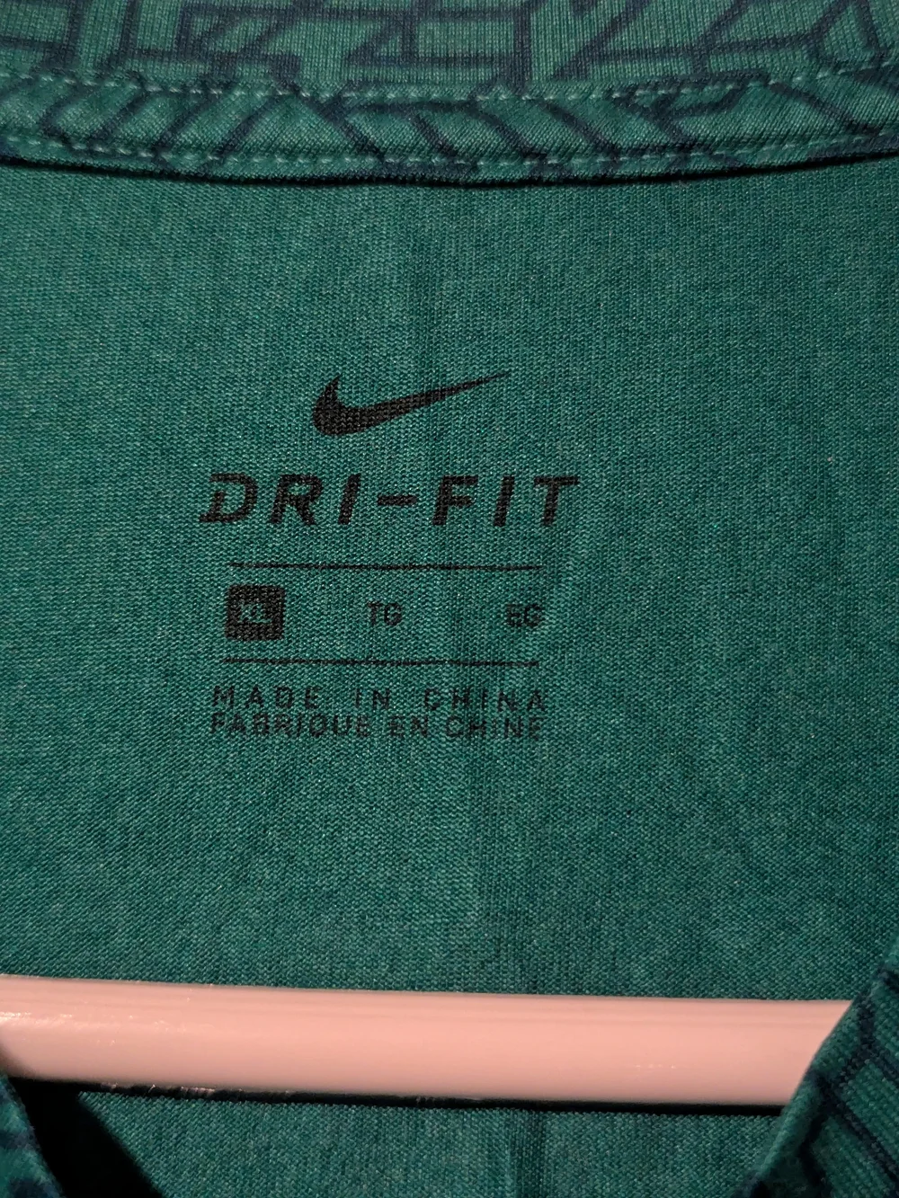 Youth XL Nike Dri-FIT Teal Graphic Performance T-Shirt